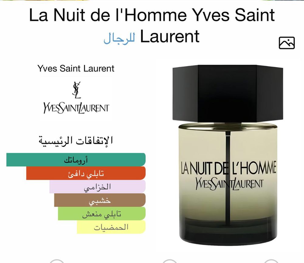 YSL La Nuit De L' homme 100ml tester original_thumbnail_0