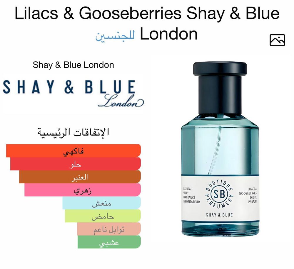 Lilacs & Gooseberries Shay & Blue London 100ml tester original_thumbnail_0